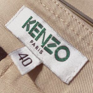 Kenzo Khaki Mini Skirt